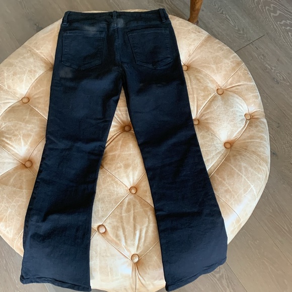 Frame Black Le Crop Mini Boot Denim Size 27 - Picture 5 of 7